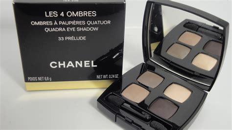 chanel prelude 33|CHANEL Les 4 Ombres .